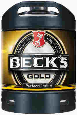 Becks Gold Perfect Draft 6L